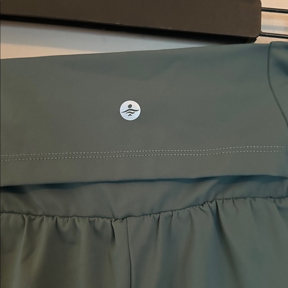 HALARA Ocean Blue High-Waist Shorts - Picture 3 of 5